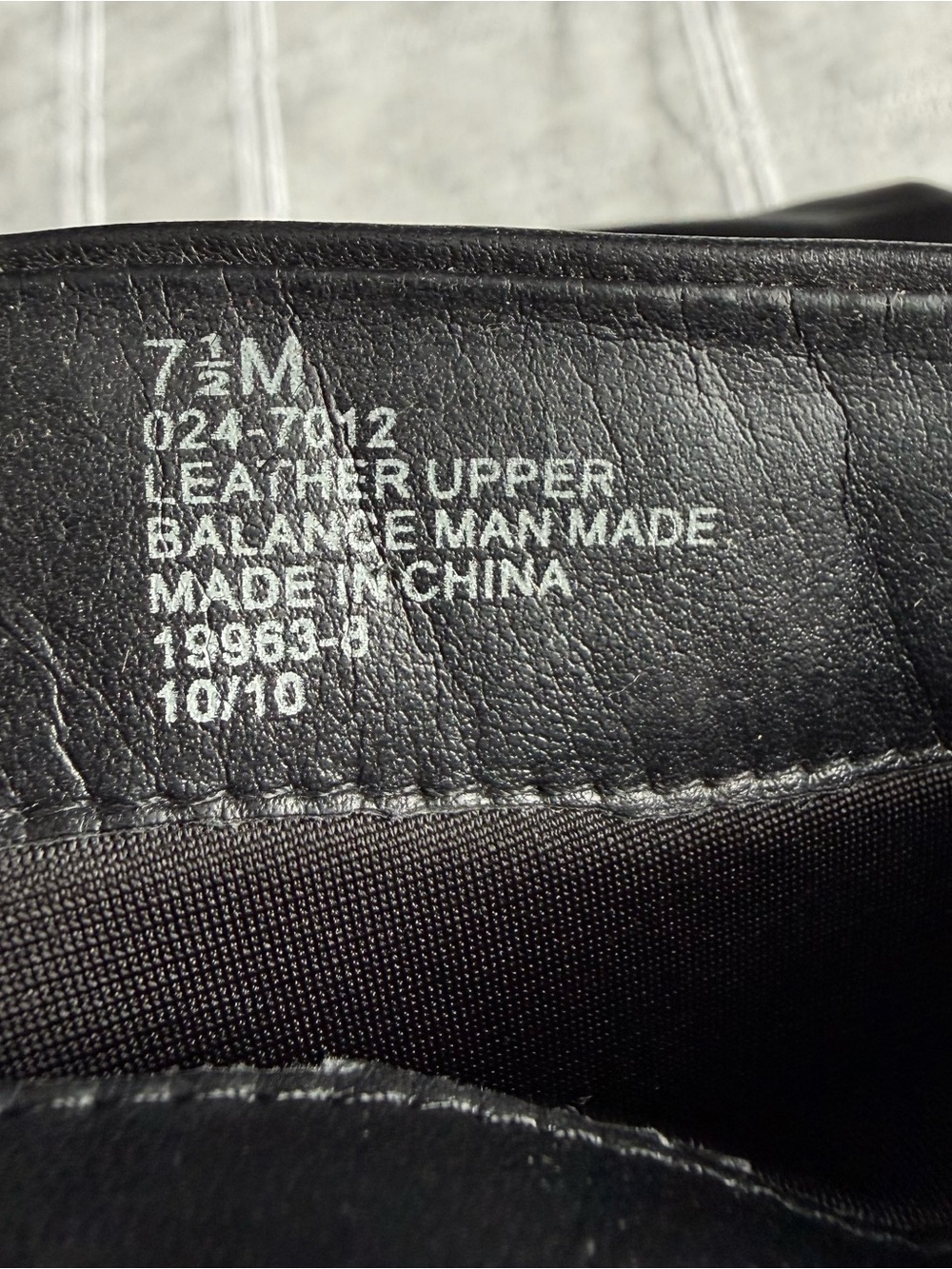 Classic Black Leather Slouch Boots - Women's - Picture 6 of 8